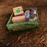 Коробка с едой в игре Rust